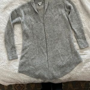 PerSe sweater jacket soft gray